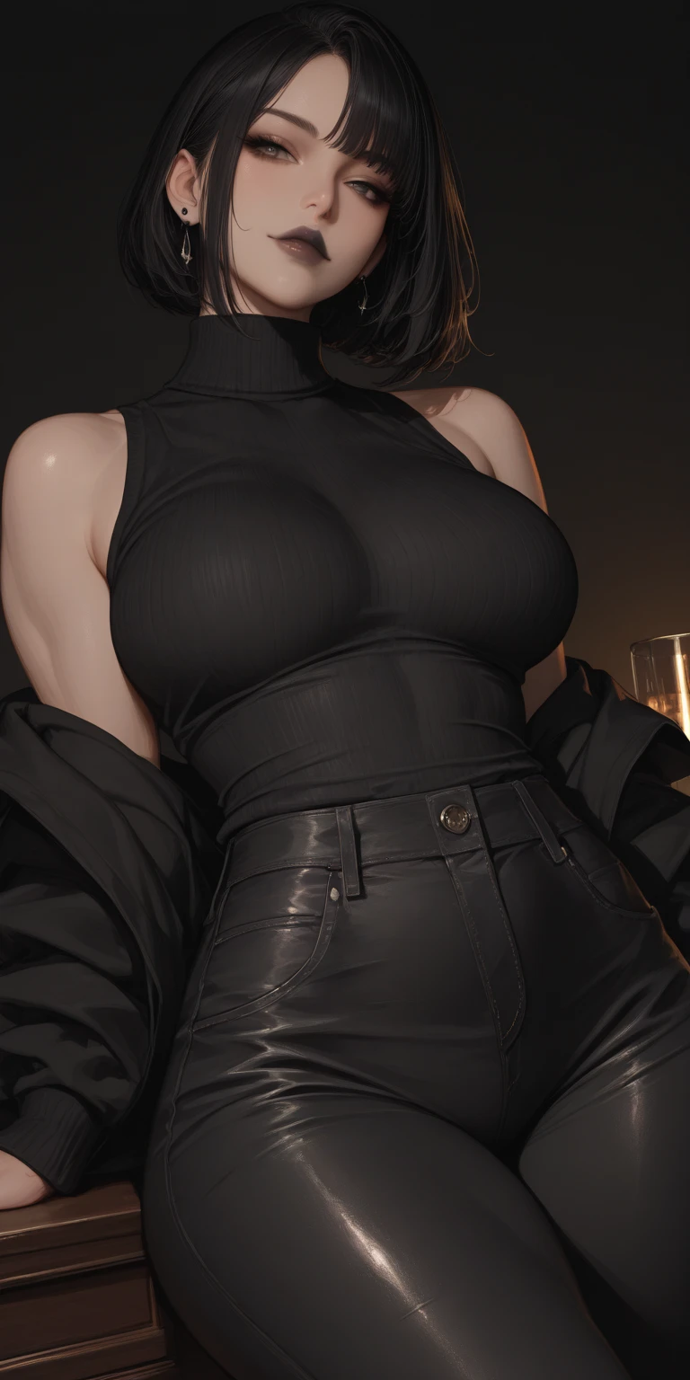 Kizi,age 22,against a wall,Large breasts,Upper body bare1.5,Open-mouthed,The face was panicked,Cover your lower body with your hands