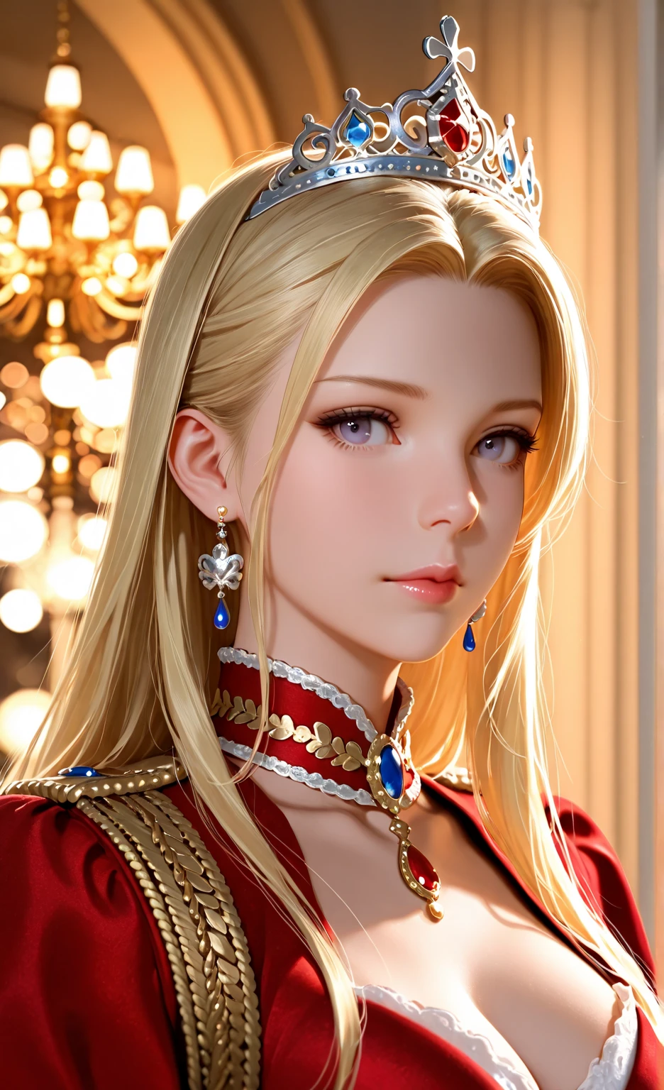 masterpiece, best quality, highres, 1girl, lyse hext, red dress <lora:lyse_hext:1>