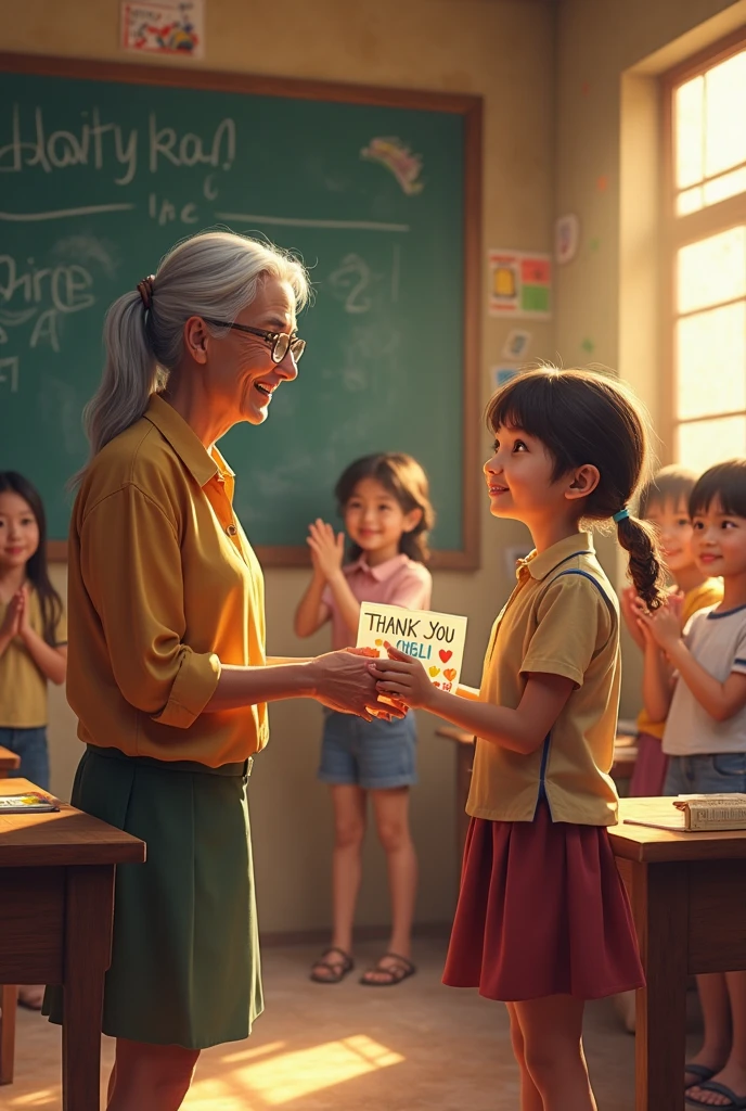 Koi aisa image create karke do jismein Guru ki ijjat dikhai gai Ho hamare ek teacher hain jinse ham bahut jyada pyar karte hain na unhen thanks bolna hai aur unhen bahut ijjat deni hai main bahut respect nahin hai koi aisa image generate karke do jisse vah khush ho jaaye jise dekhkar vah bahut achcha mahsus Kare