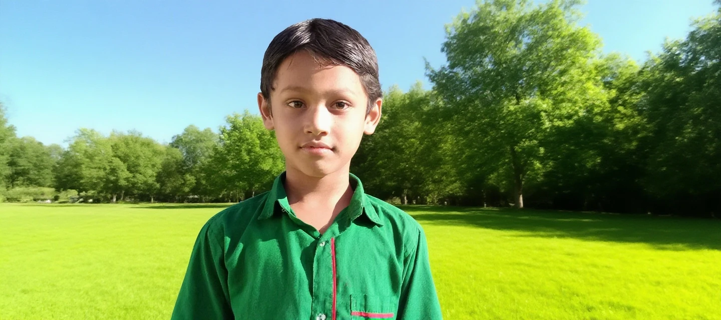 ((Best quality, 8k, Masterpiece :1.3)), 12 years old boy, stylish, Indian