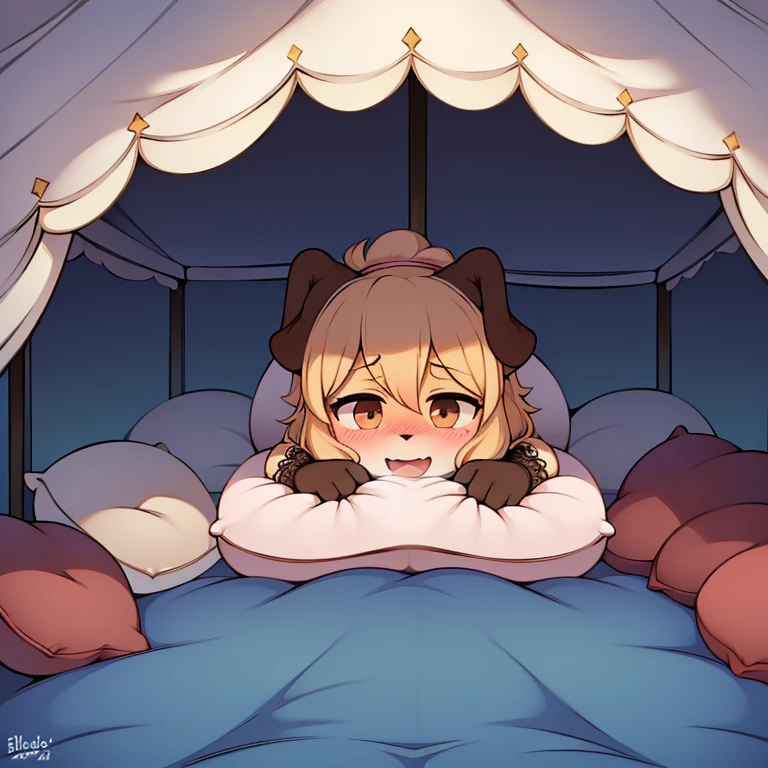 （masterpiece，best quality），my own, The Beast, , (Light and shadow suitable for any Pillow background））, Cute girl in pajamas posing on Pillow ，pajamas，Nature,, (blush),a smile，Pillow Head,（Lots of Pillow），Soft cushion，（canopy bed），Soft pillow quotation，（Pillow damage），Lots of Pillow，（Crotch rubbing），（（Pillow Hump）），（Pillow），（A tail），，（Pink Pillow），（Love around the protagonist），Steam，（Pillow Head），（），（Luxury Pillow），（Pillow），（palace），（Palace bedroom），（Pillow），Soft Pillow，，（Classical European style bedroom ），（excited，shy person，Lack of expressiveness，），，pillow ,my，Sweat，，Sweaty，Body swing，Body shaking lines，Shaking lines，Violently shaking lines，best quality, masterpiece, ((Maximum resolution)), artwork, ，,,(Interior of the palace),(In the bedroom at night),(Deluxe Rococo Canopy King Bed),On a big and spacious bed,(the 女孩 is lying on the bed),Before bedtime,,,Luxurious curtains with ornate ruffles and ribbons surround the bed,((((There are many pillows piled on the bed)))),Detail of Quilt,Detailed bed sheets,Ruffled Bed Skirt,Deep Bed,Background with depth,pajamas , ((((A Lot of Pillow))))，peeing，squatting，water,,Shaking lines，wetting pillows,Flowing liquid