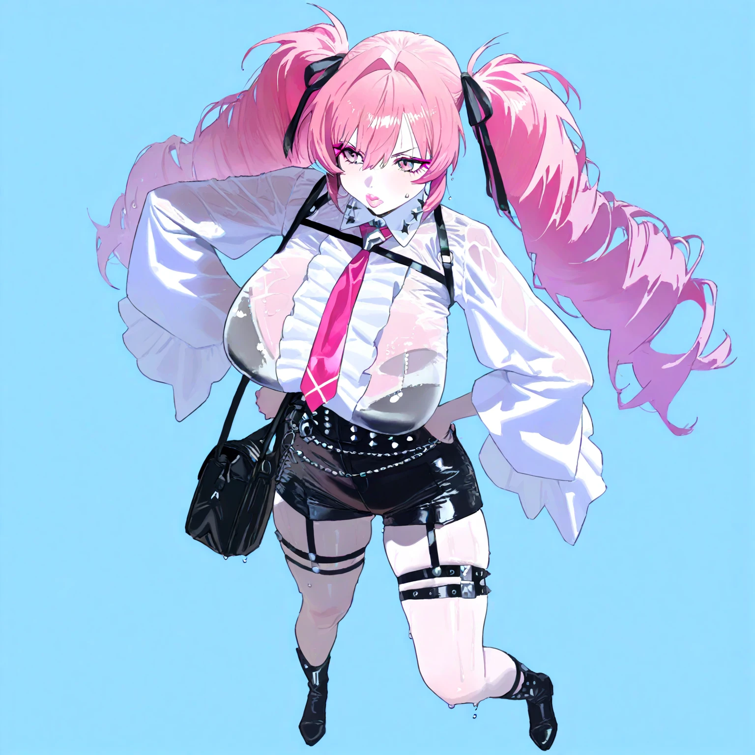 ,child,cute,pink hair,thick thigh ,mini camisole, thick thighs,flat chest,pink mini camisole,crop top,raiden, loli,child,flat chest,fullbody,perfect thighs,standing, thick thighs, blushing,loli,child, standing straight, head to toe capture on the frame,loli,,loli toes,bare feet,, ,white background, cute,open abdomen,perfect body ratio, body ratio, white background, front facing, looking at viewer, ,, baby girl
