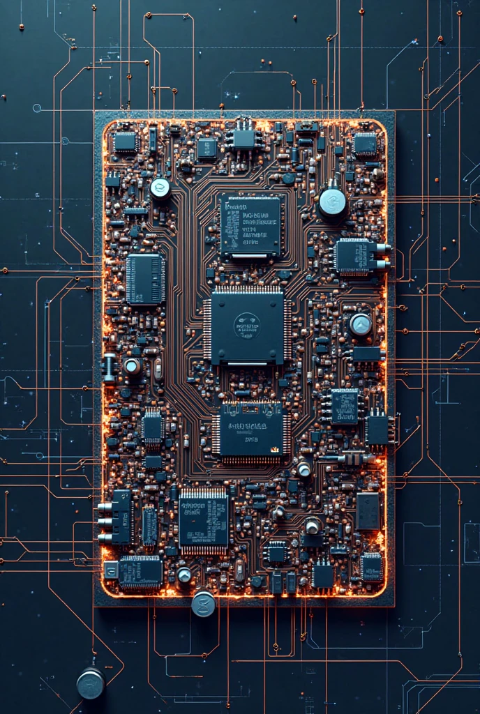 circuit board,4k, <lora:PCB_v2.5:1>, digital painting, artstation, concept art, illustration, rule of 3rds, negative space, monochrome, 2-color, 2-tone, simple,