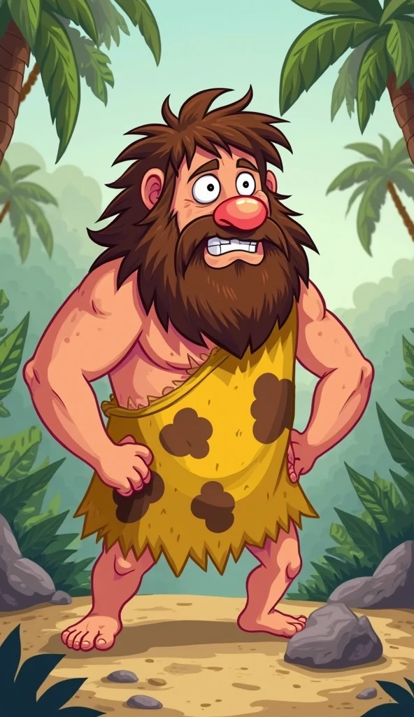 Neanderthal gigachad man hauling prey - big piece of meat to home, photorealistic, 4k, hdr