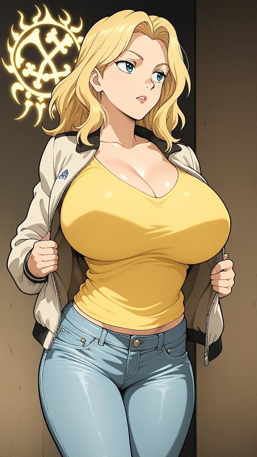 (masterpiece), (portrait), medium breasts (aesthetics), ((1 19 year old girl)), Big round breasts ((beautiful and beautiful woman in her 30s)) (short light silver hair, tied with ribbon, long side bangs covering the eye, hair clip, beautiful earrings), beautiful detailed yellow eyes, double eyelids, detailed iris, light effect on the eyes, ((hoodie top underneath, high-waisted denim shorts with embroidery made in delicate and cool fabric, striped socks)) ((hyper detailed, 16k, masterpiece, hyper realistic, perfect lighting , effect of light and shadow on the skin, sharp focus, soft lighting) ), perfect pink lips, tanned skin, woman of superior beauty, beautiful and sensual, is in love, insinuating smile ((has a curvy body with beautiful notable curves, with big breasts )) ((variable sensual poses inside the elevator))