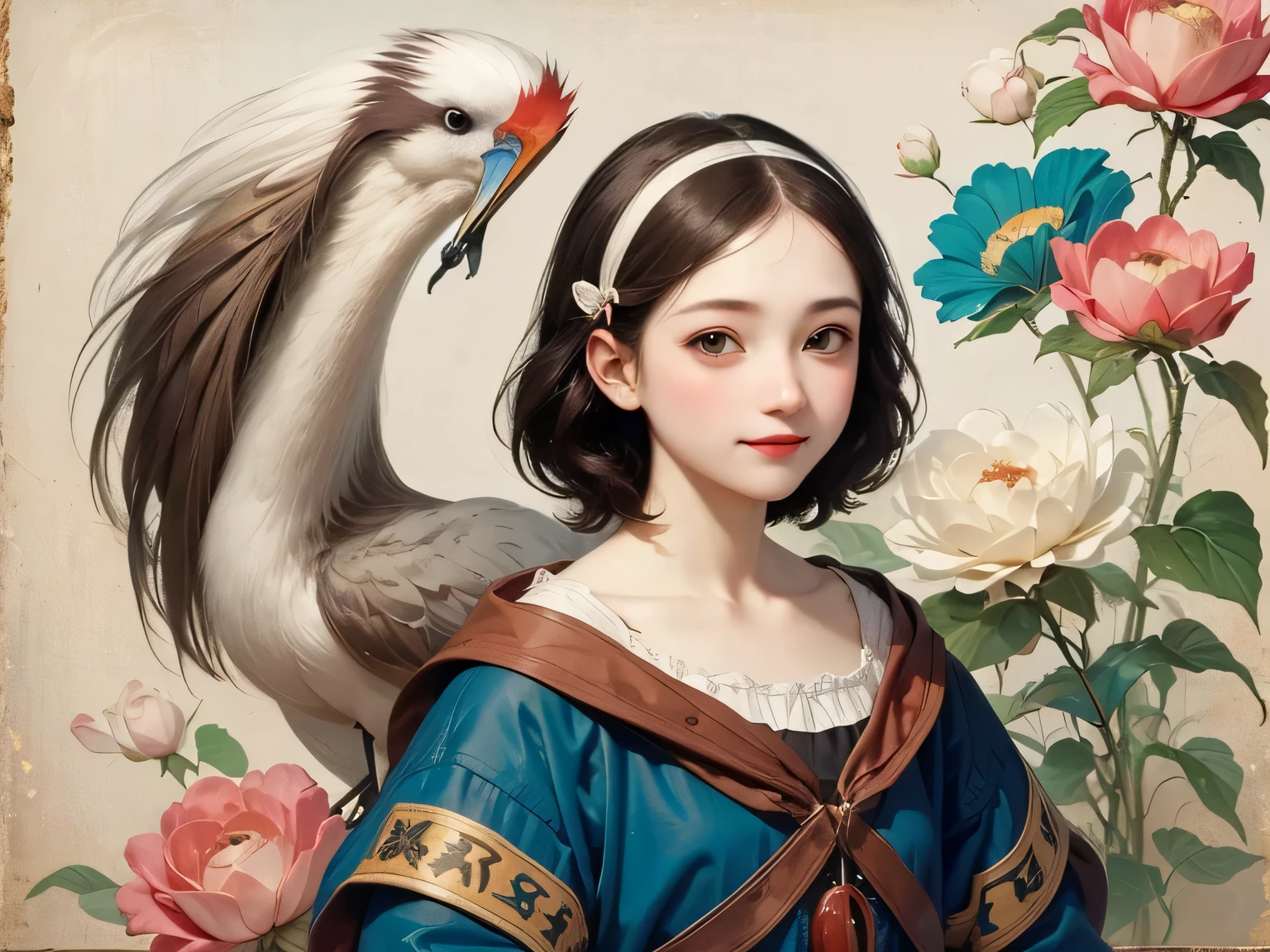 404 (ultimate natural character with a very low seat),((18 year old woman)),(short hair),(shortcut),(Neat hair),(Ultra High Definition),(game center),(Purikura),(Leonardo da Vinci Style Paintings),(Archaic smile),2025.08.13,(Crane games)