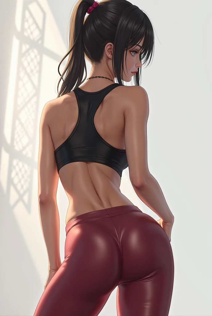 1个Giant Breast Girl， beautidful eyes，Red face，lips slightly open，full, symmetrical breasts，Convex buttocks，Skinny Sports Shirts，White Skinny Yoga Pants，Camel toes，The line between the thighs is detailed，White sneakers，black colored hair，High Ponytail，Strip strip，tattooed，running track，a park，jungles，lakes，chest close-up，Buttocks close up， nffsw（HighDynamicRange）， Ray traching， NVIDIA RTX， Hyper-Resolution， Unreal 5， sub-surface Scattering， PBR Textures， Post-processing， Anisotropy Filtering， depth of fields ，Maximum clarity and sharpness， multi-layer texture， Albedo e mapas Speculares， Surface Coloring， Accurate simulation of light-material interactions， rendering by octane， two tone lighting， Low ISO， White Balance， trichotomy， Large aperture， 8K Raw， high efficiency sub-pixel， sub-pixel convolution， （Luminescent particles：1.4）， {{tmasterpiece， best qualtiy， extremely details CG， Unity 8k壁纸， 。.3D， cinmatic lighting， Lens Flare Glow}}，As it was born without a single thread、Popping nipples、Wet crack chan、