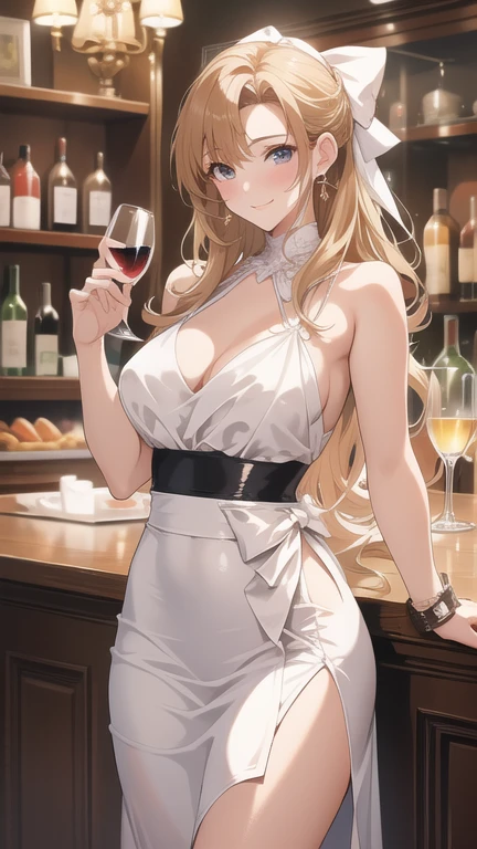 Masterpiece, Super Detail, High Quality, 8K CG, Huge Breasts, Night, Blushing, Smiling, Bright Eyes, Standing, (Shining Eyes:1.5), Upper Body Detail, beautiful Face and body, (((Sexy high leg bodysuit))), sexy pose
