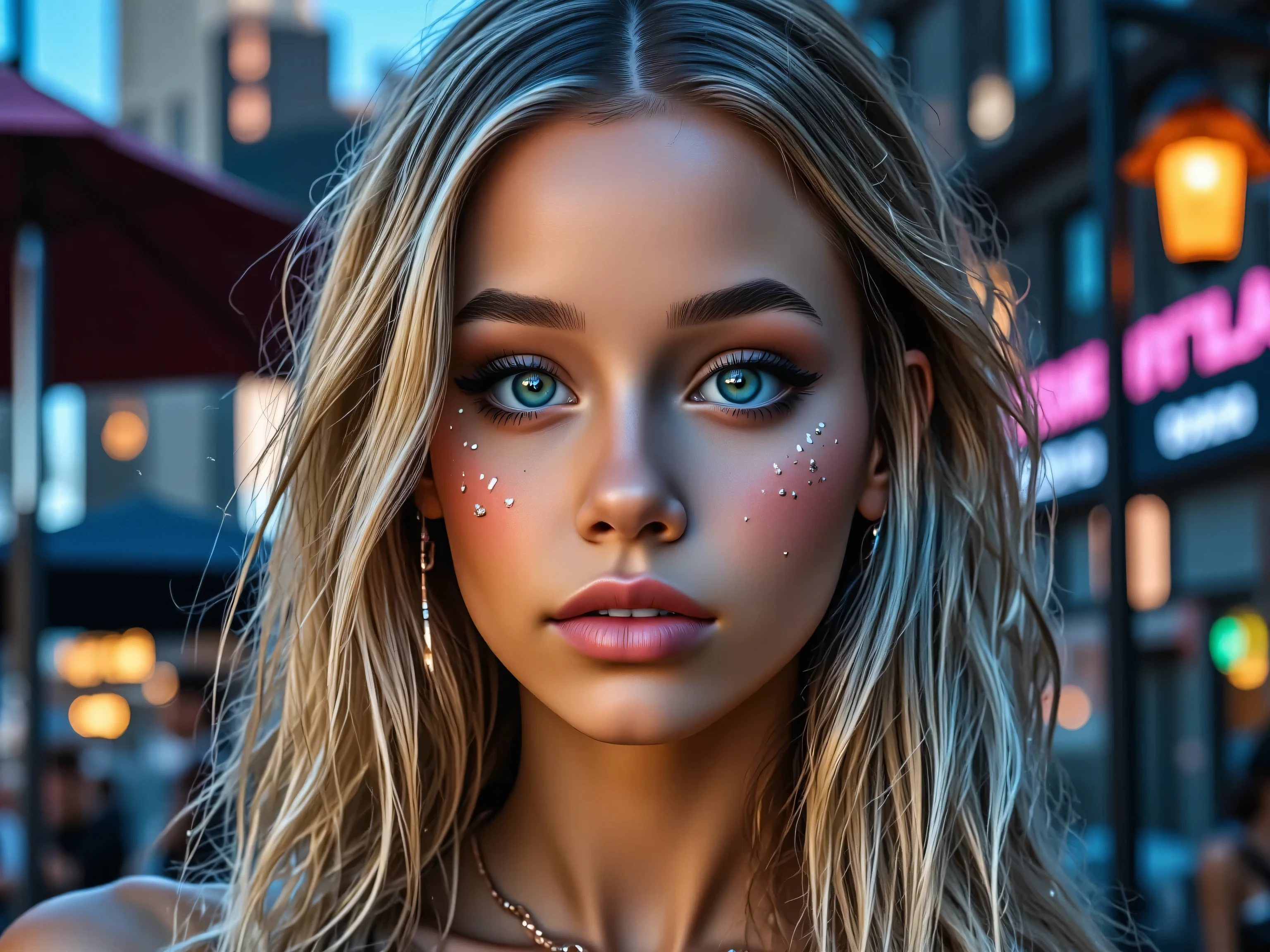 beautiful cybernetic30 years old, cute smiel woman, (advanced chimera:1.2), athletic build, {cyber-enhanced sports outfit|tech-infused dress|luminous bodysuit|metallic tennis wear}, flowing digital hair, gleaming eyes, perfect synthetic skin with subtle circuits, chrome anatomical details, {futuristic arena|cyber palace|digital nature|tech sanctuary}, confident stanceultra-detailed portrait, synthetic beauty, (perfect android-human fusion:1.2), flawless figure, {high-tech tennis wear|cyber battle suit|flowing tech-dress|metallic bodysuit}, holographic hair effects, glowing circuit patterns on skin, polished chrome details, {sunset court|digital void|cyber garden|neon landscape}, elegant pose