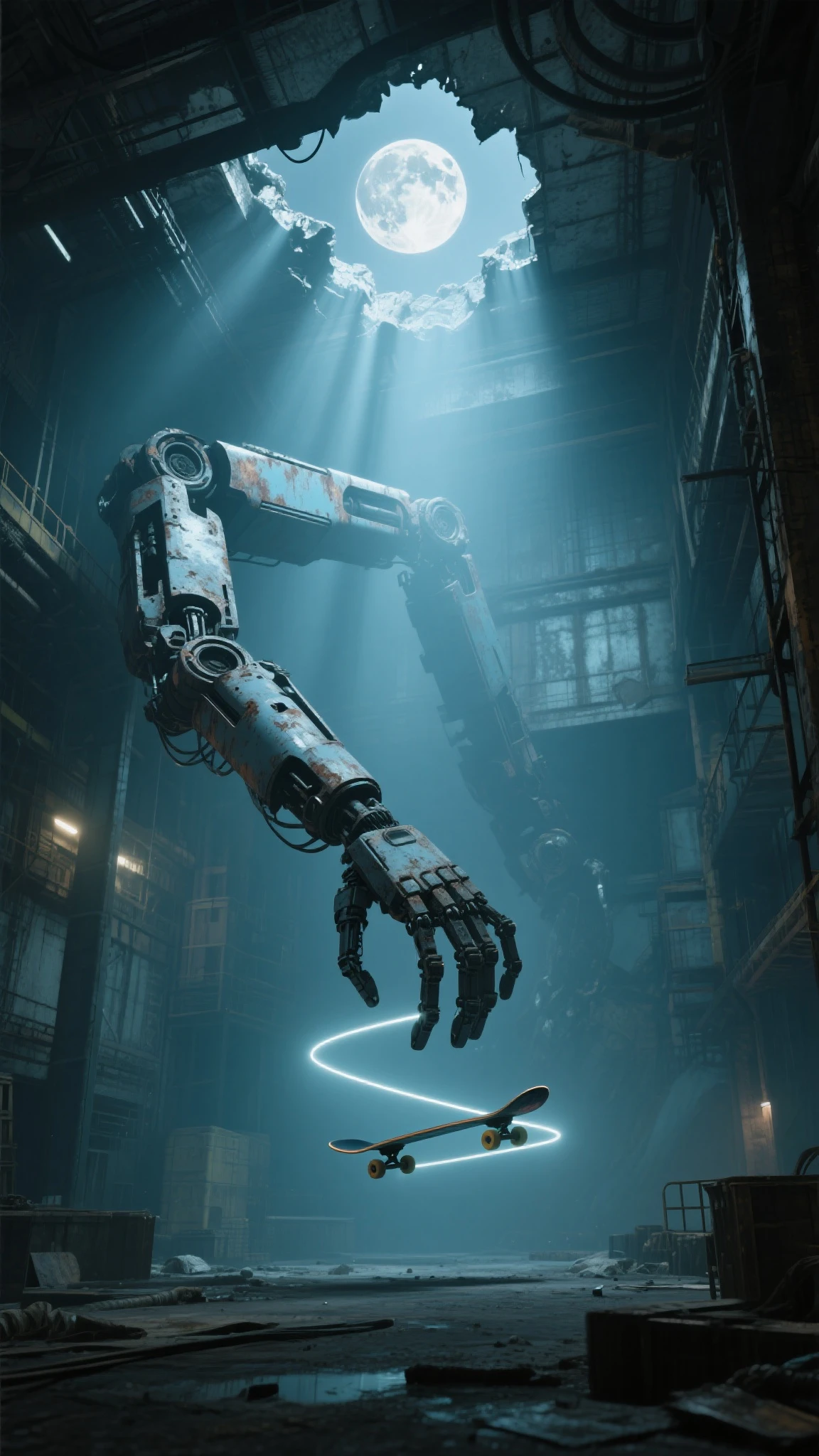 photorealistic image of a {mechanical girl competing in sport}, concept art illustration, rough and dynamic, intricate detailed, beat quality wallpaer, 8k