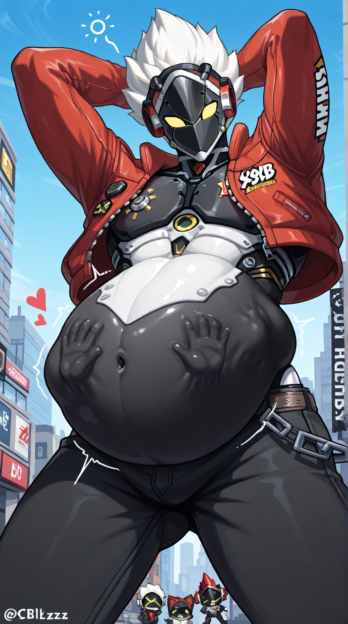 (((By Bebebebebe))), ((by Dangpa)), (by K0BIT0WANI), (best quality), (masterpiece),(perfect anatomy), (detailed picture), (beefy), chubby, (young), (detailed eyes), nasty, overweight, (mischievous), (plump), (by chunie), (handsome), sweaty, (thick), (((by vorusuarts))), , ((by takemoto arashi)), wolf