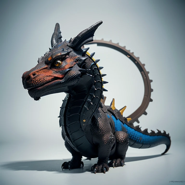 Dragao feito de cristal