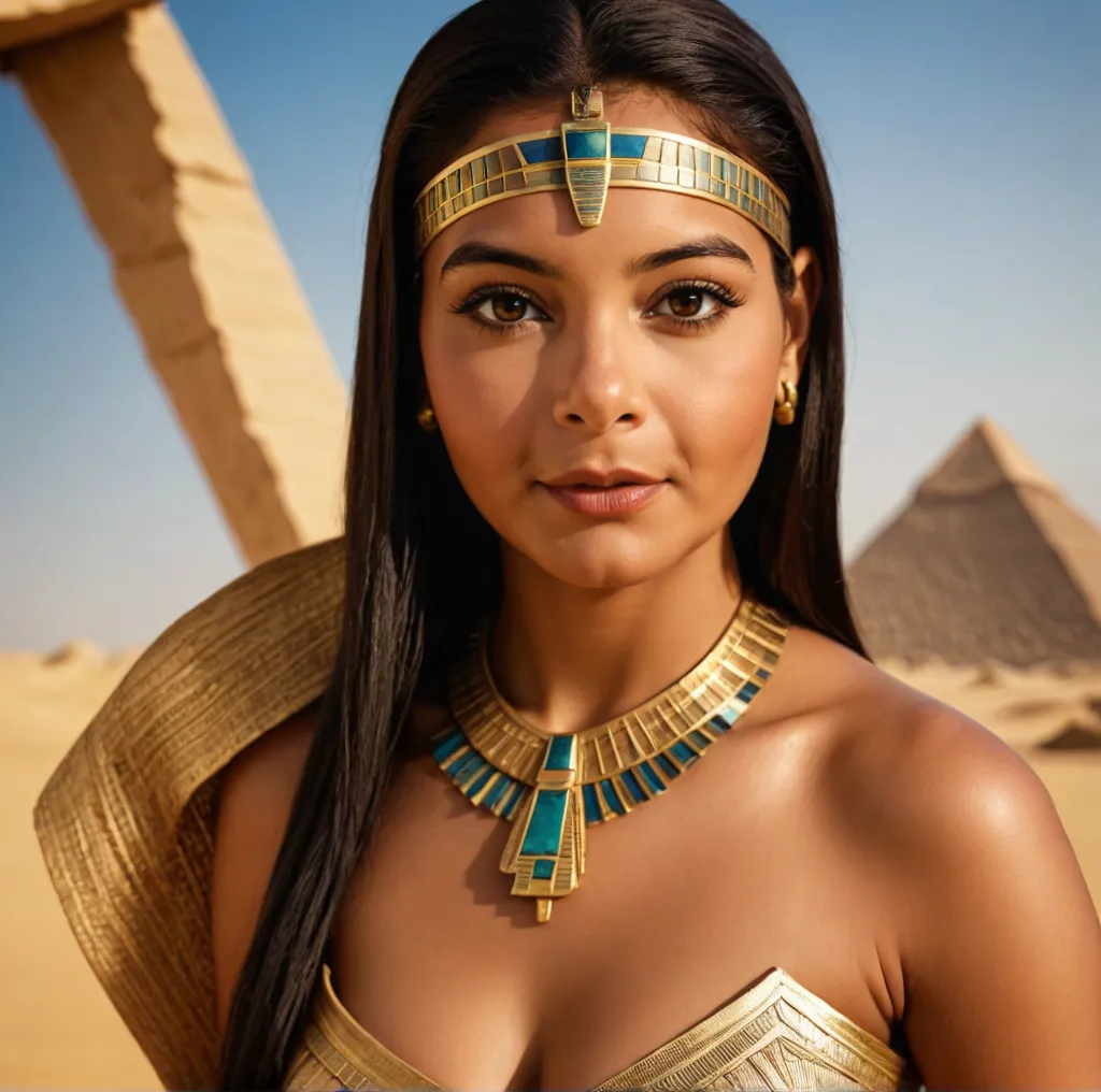 portrait of a ((single)) egyptian person wearing an elegant tribal outfit with intricate elements, ancient city background, defiant, amazing body, pronounced feminine feature, maximum details, cinematic, intense, cinematic composition, cinematic lighting, (rim lighting:1.3), color grading, focused, hdr, (intricate details:1.25, hyperdetailed:1.2)