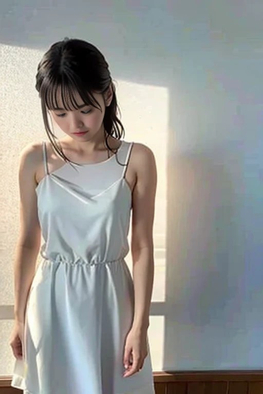 ,Tilt your head,kiss score_9, score_8_superior, score_7_superior, score_6_superior, score_5_superior, score_4_superior, Realistic、Live-action reality、Detailed 、High resolution、Outdoor、beautiful writing、Expose、、My whole body is wet and shining、Detailed girl face（Skinhead）、（（（（））））、Detailed size、onishiaguri（（（Skinhead）））, Girl with cute smile and male  in （Skinhead） 、Male  with detailed 、 is being emitted from the male organ between the legs 、  is popping out of the  of the male  in the 、Woman face（Bald Head）、 comes out of the  of the male  in the  、Wakame seaweed、