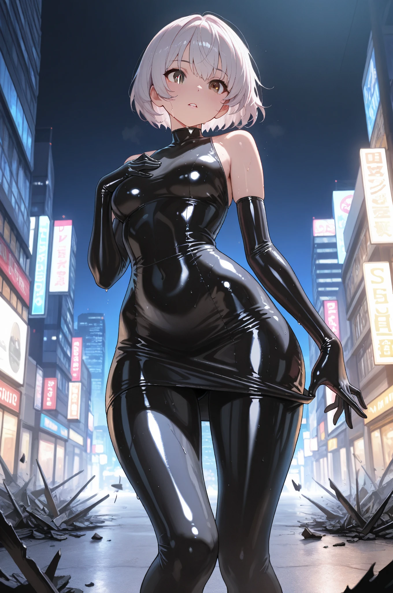 ((masterpiece)), (best quality),, official art, extremely detailed CG unity 8k wallpaper, highly detailed, shiny skin, Depth of field, vivid color,, 1girl, (curvy:0.6), (full body:0.8), portrait sophie mudd, casual pose, gorgeous young model, cute young woman, a beautiful -aged girl, very pretty model, young , cute young girl, beautiful young girl, beautiful model, short pink hair, lighthair, shiny hair, young and cute girl, girl, Nazuna, Call Of The Night, Nazunaanime, anime, high shadow texturing, shadows included, looking epic, epic background, epic place, single person, nobody else, wearing cute dress, adorable, kawaii, cute, proud, happy, definision of happines, rainy day, rain, light source, epic lighting, sunning, 18+ , epic background, super epic backgorund, backgorund theme, suepr shadowing, shadows, dynamic lighting, light face, light outline lines, realistic, hyper detailer, high details, wearing bodysuit or swimsuit, (background: nature)