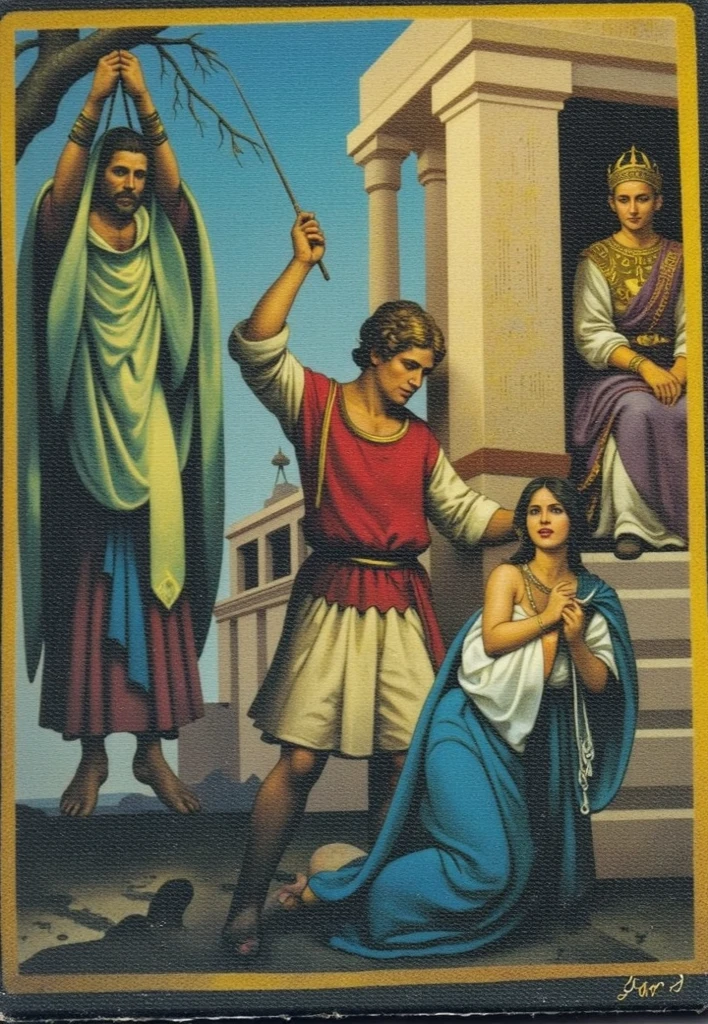 Botticelli with a battle axe