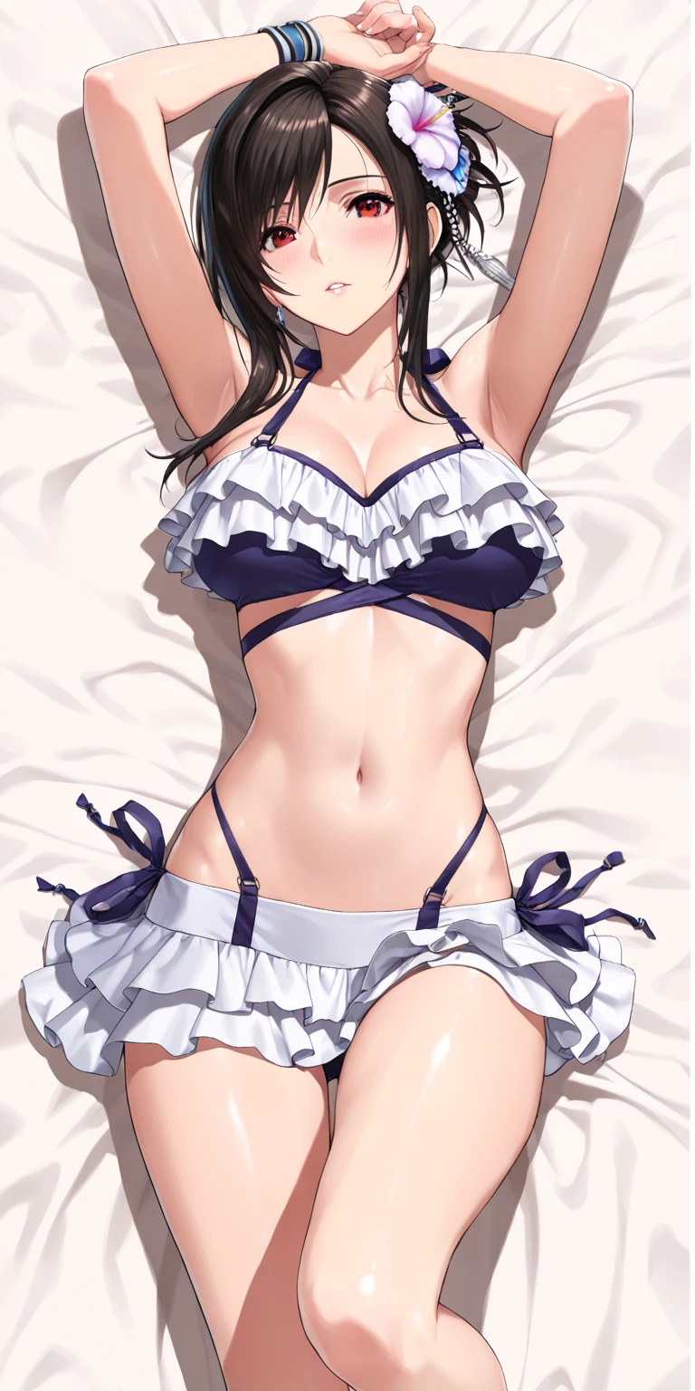 1girl in、As-、Underwear、Cute underwear、Striped、