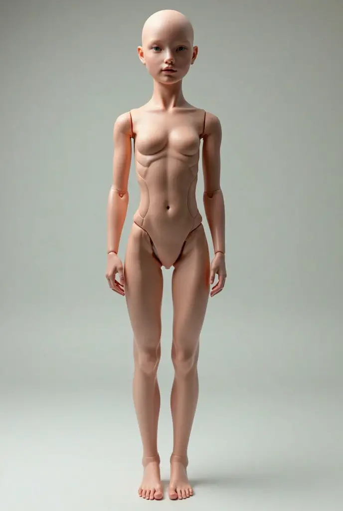 create a realistic image with humanoid appearance