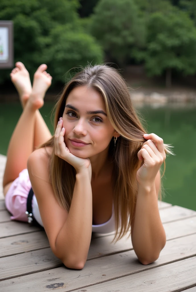 araffe woman sitting on the grass in a white dress, violet myers, cute seductive smile, stretching her legs on the grass, in the park, ???? girl wearing shorts, seductive smile, in the grass, cute woman, alone gorgeous latin woman, beautiful model, sitting on green grass, beautiful and smiling, friendly seductive smile, fernanda suarez