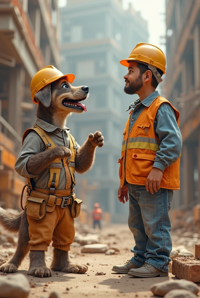 angry panting, realistic, blush, anthropomorphic, muscular,  scared furry wolf with tail wear construction worker outfit, blue eyes, furry tail furry, (by zaush, (soft shading), 4k, hi res,  expression face, barring teeth, detailed eyes, 8k eyes, eyes focus, colorful eyes, sweat,   in ,  , deep ,  , rough domination, ,  ,  on face,  on wall, long tails, dominant furry male, orange eyes, anthro_wolf, anthro duo, muscular, handsome, large  , canine , large ,  shown, , tails shown, annoyed face, love bite, blushing, excessive , unzipped pants, pants pulled down, gay construction site, broken used  on the ground,  , random male wolf observing from in the background shown clearly, _shirt, construction site, construction hard hat, yellow hard hat,