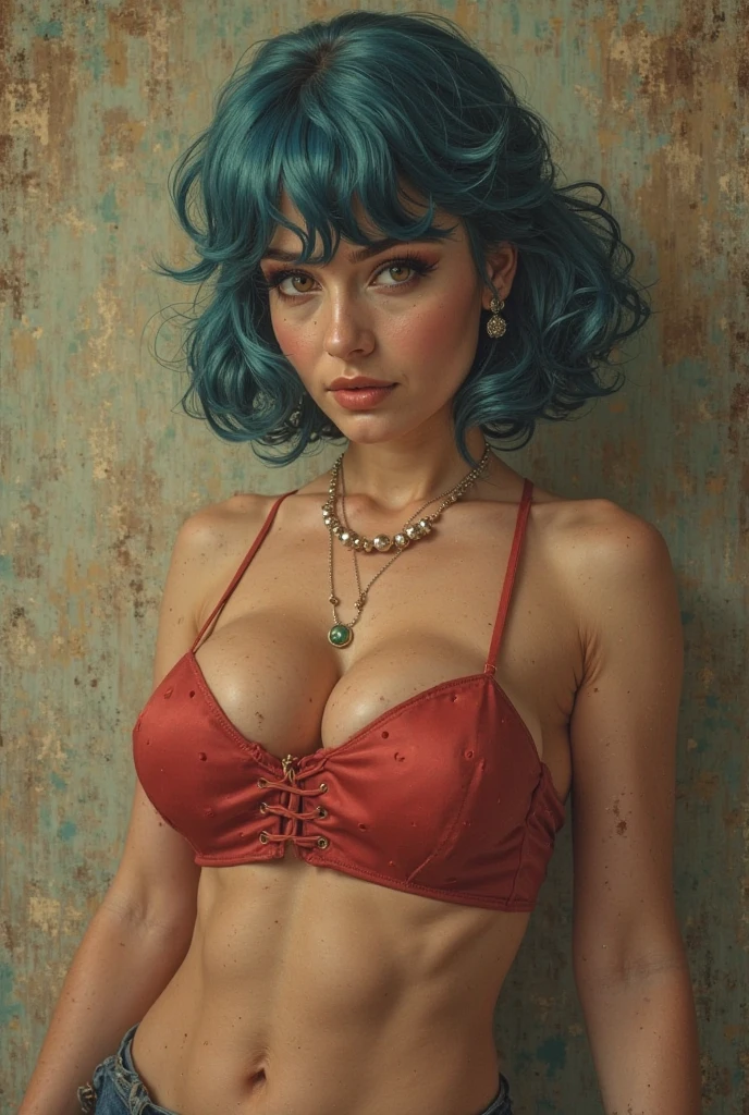 beautiful Dutch woman (curly hair, turquoise eyes), has a semi-transparent bra that barely covers her nipples, large breasts, wide hips; She is on her knees and energetically sucks a thick and huge cock; masterpiece; High Definition; explicit sex; adult content; explicit sex; side view