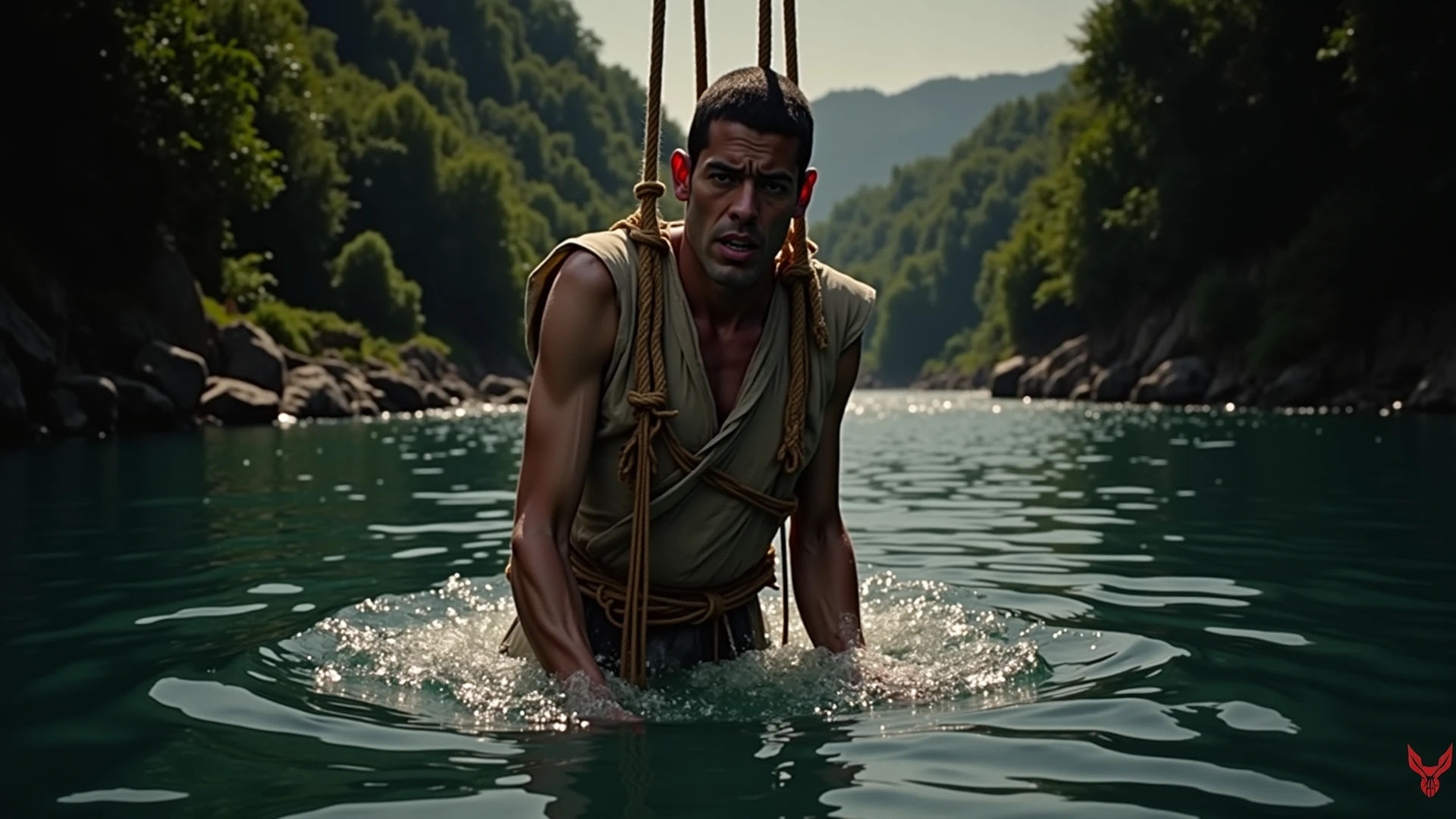 1980s portrait of tomholland person as a fisherman in underwear pulling up a fresh catch of spaghetti from the ocean, in blade runner, professional photography, canon 5 0 mm, 4k, 2k, cinematic lighting, photography master piece, wes anderson, film, kodachrome, polaroid, <lora:tomholland_6150:1><lora:80sJapanAnalogFilm_10:1>