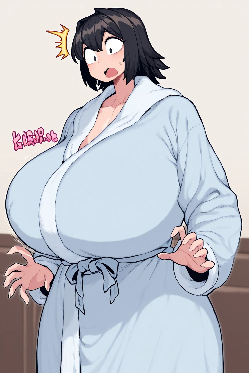 son,1 female, (masterpiece: 1.3),Beautiful mature Japan woman, Detailed fingers, Beautiful Hands, Ultra-realistic, 1 female, (Chunky breasts,Saggy breasts, Captivating body: 1.2) Black Hair: 1.1, Highly detailed face, Detailed lips, fine grain, double eyelid,Overflowing huge breasts,Deep V Bust,Jersey,leak ,Hold your chest with your hands,Super plump and firm big breasts ,Aunt 1.4 , Visible curves,Whole body 1:1,Wet, See-through clothing,sweating,Steamy body,Expressing breast milk,Inverted nipples,Low - Angle,Looking down at the viewer,Facing forward,smile
