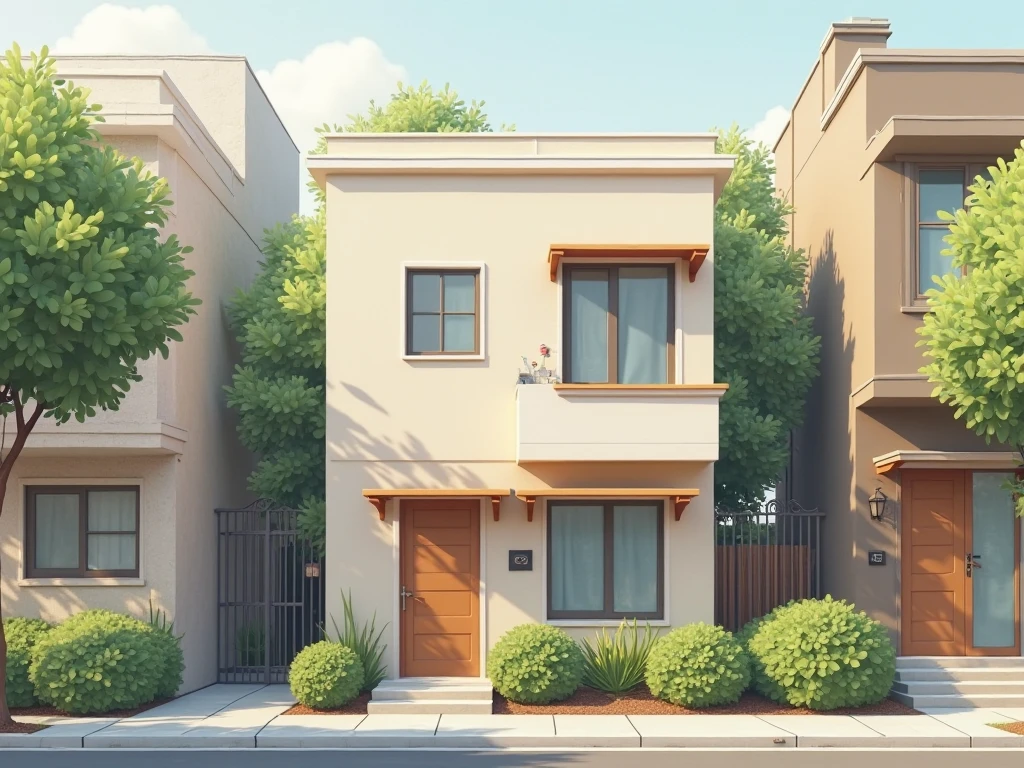 there is a white house with a black and white checkered floor, very realistic 3 d render, elegant render, exterior design, realistic render, very realistic render, fully detailed render, professional render, highly detailed render, very detailed render, bright render, contemporary house, stuning 3 d render, clean render, detailed render, overall architectural design, highly detailed 3 d render