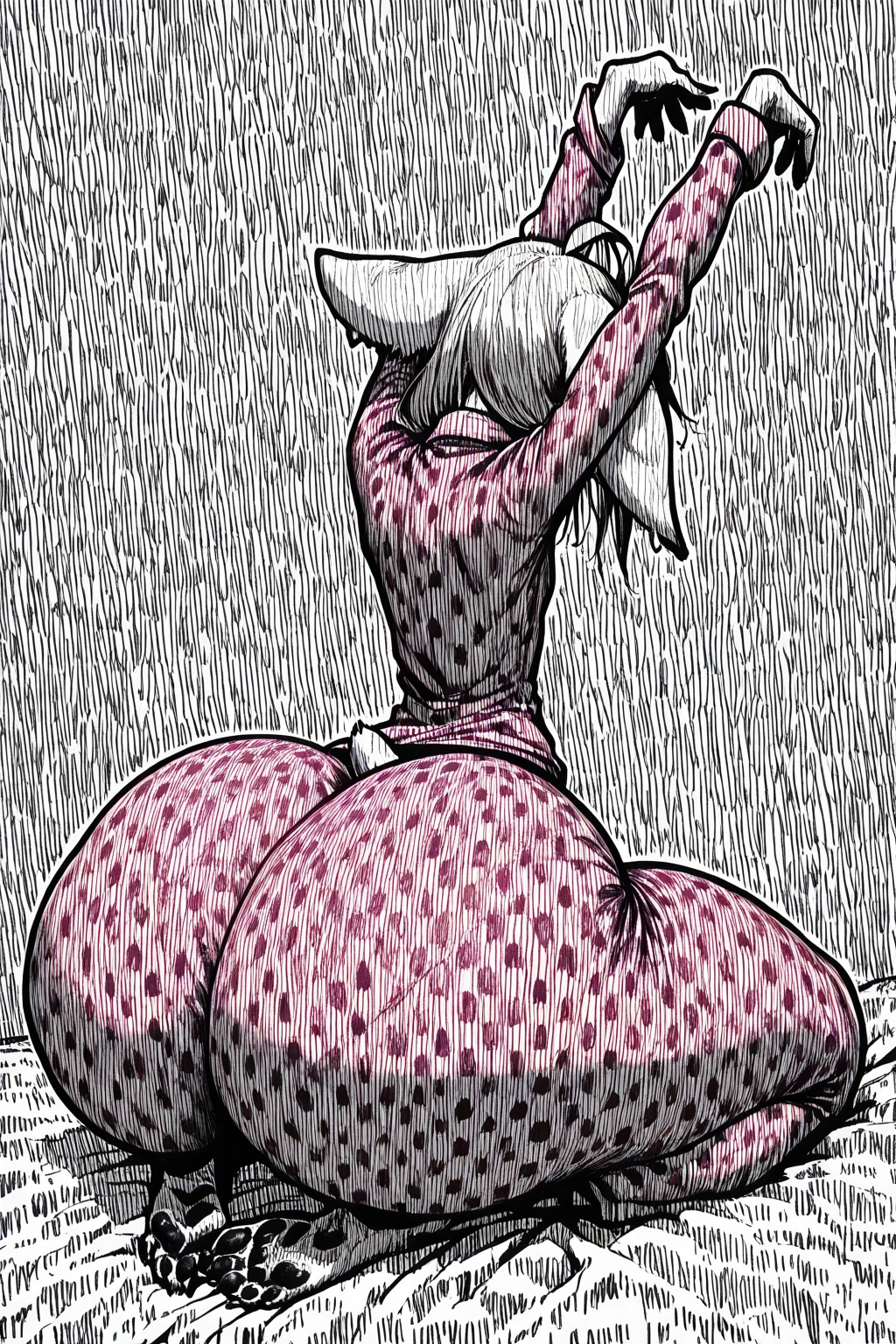 comic storyboard：2，1girl, anatomically correct：2，solo, femdom，sounding，cbt，hold，smile，colorful， insertion，trembling，juice, captive man，man in climax，evil flowers,1 beautiful girl in lace top and leggings is sitting astride a pile of skeletons in the center of the picture.solo, She is holding a trembling sausage with juice squeezed out in her hand and smiling. There are multiple comic storyboards in the background，cbt, sausage bondage,sausage insertion,Sexy, trampling sausage with high heels heel,(masterpiece, best quality:1.2)，chastity lock，bondage