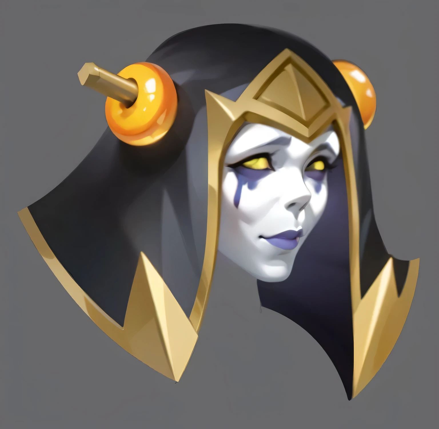 HD， two-dimensional,Crown，Metal，Face