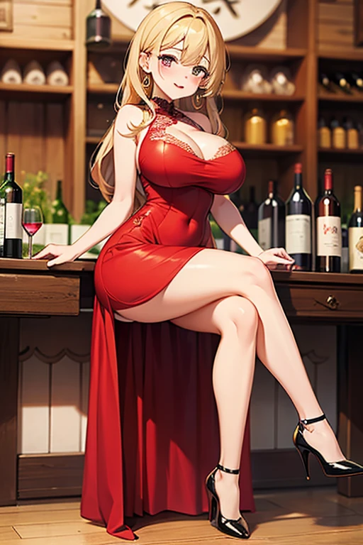 A woman sitting next to the view and serving customers、POV,


(Familiar, masterpiece, highest quality, Complex),


((Big Breasts))), Cute eyes, Beautiful Face, Perfect round ass, 
Slim figure、Fit and body, Pale skin,blue eyes, ((Beautiful mature woman)),

(((Sparkling Golden lighting)))

Accurate the human body、Correct five-finger、Highly detailed face and skin texture, Natural neck length, (Beautiful Hands), Beautiful slim legs, 

(glossy lip gloss:1.3、Long eyelashes、Gloss Face) 、


(A long open red velvet sofa), 
(nightclub:1.3, Night lounge:1.3, cabaret Club:1.3, hostess:1.3)、off-the-shoulder dresses、

 character:Tchibana kyoka,31-year-old female、
(A woman with a melting, ecstatic face:1.3),


Red sofa、jewelry, necklace, View your viewers, bracelet, Sitting, Cup, alcohol, 

 break、
Head to Toe、


((Oily skin、Glowing Skin、Realistic skin texture、Beautiful skin in every detail、Shiny skin))、、