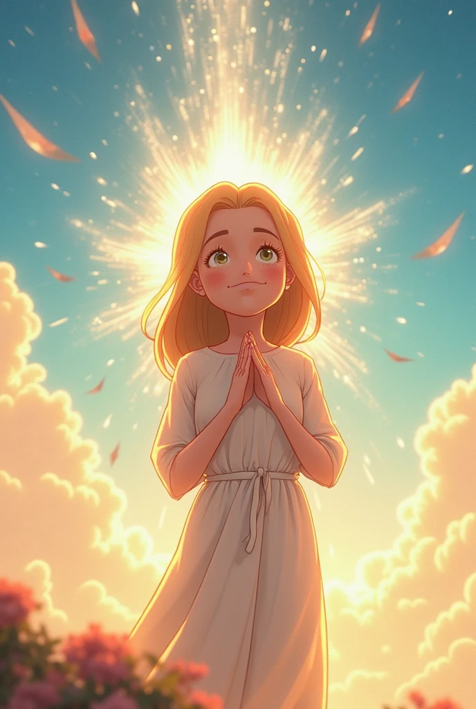 Image you shall love God above all things in animated