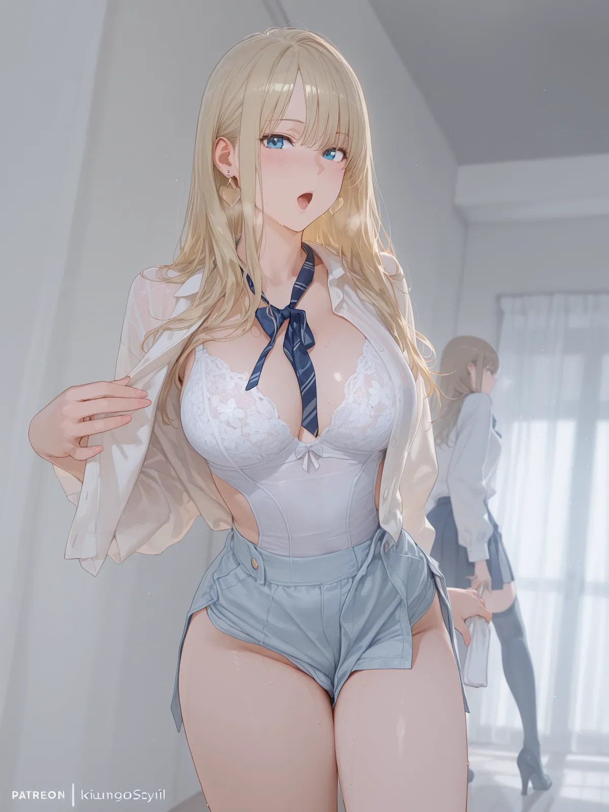 Realistic, Sparkling eyes、Wide-angle,One Girl, Blonde、Shortcuts、shy, Embarrassing, Blushed, ((torture chamber))、((Underground Prison))、Humiliated,regrettable、((sex))、(((1 boy and 1girl are having sex)))、Man、The man is pressing his hips together、doggy style sex、A man is holding a woman's waist、Embarrassing,The expression of ecstasy、Close one eye、I bite my lower lip and endure it.、Wide-angle, bra、2. Raise your hand,Handcuffs on both hands、Raise your arms above your head、Big Breasts, (masterpiece), wallpaper、