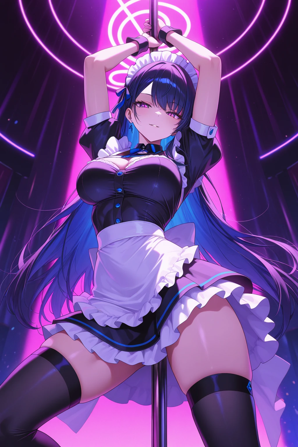 (masterpiece),(Highest quality),(Super detailed),(Best illustrations),(Best Shadow),(Absurd),(Detailed Background),(so beautiful),(masterpiece),(Highest quality),(Super detailed),(Best illustrations),(Best Shadow),(Absurd),(Detailed Background), (so beautiful)Extia, blue hair, blue eyes, large breasts, One girl, alone, , Long Hair, , , Hair between the eyes, , , , , , , wrist cuffs, sweat, Dramatic lighting, psychedelic, Pleated skirt, colorful, pink neon, c, pussy, crimson lip, Beautiful nipples, bunny suit, , , Sexy posture, , , One devil tail, , , , A lot of sweat glistens all over the body, Black dark eyeshadow, saliva trail, full-face blush, shiny skin, , , , hypnosis app, arched back, Fantastic pillars of light, Telephone, , , Dead, Expressionless, halo, Brainwashed, Neon Disco, Heart-shaped pupils, mind control device, cross-eyed, , afterglow, empty eyes, blank eyes