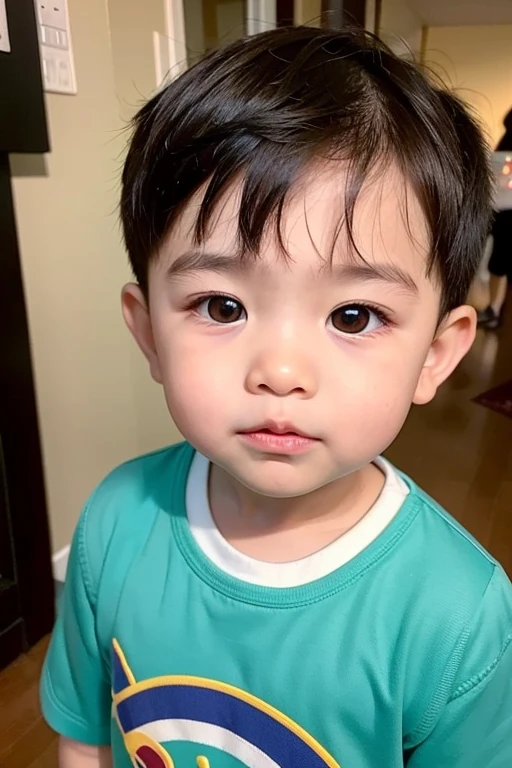 Korean kid boy good face