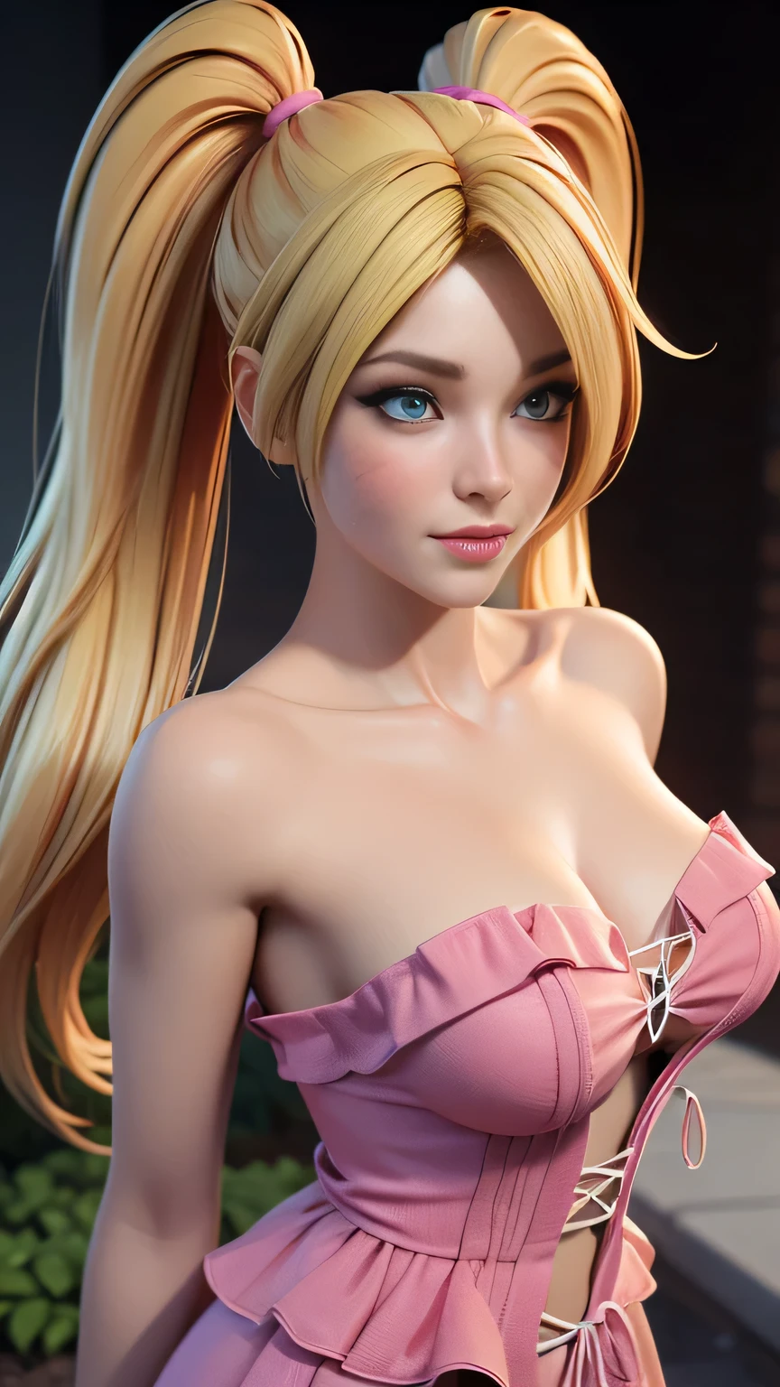 1girl,, masterpiece, highest quality, highest quality visuals, highest details,, <lora:bows1:1>, 1girl, solo, maritan (pixelmaritan), d, armlet, blonde hair, claws, long hair, turtle shell, teeth, black collar, blush, huge breasts, earrings, borrowed character, looking at viewer, pointy ears, sharp, borrowed design, long fingernails<lora:LCM_SD15_2MB:1.0>