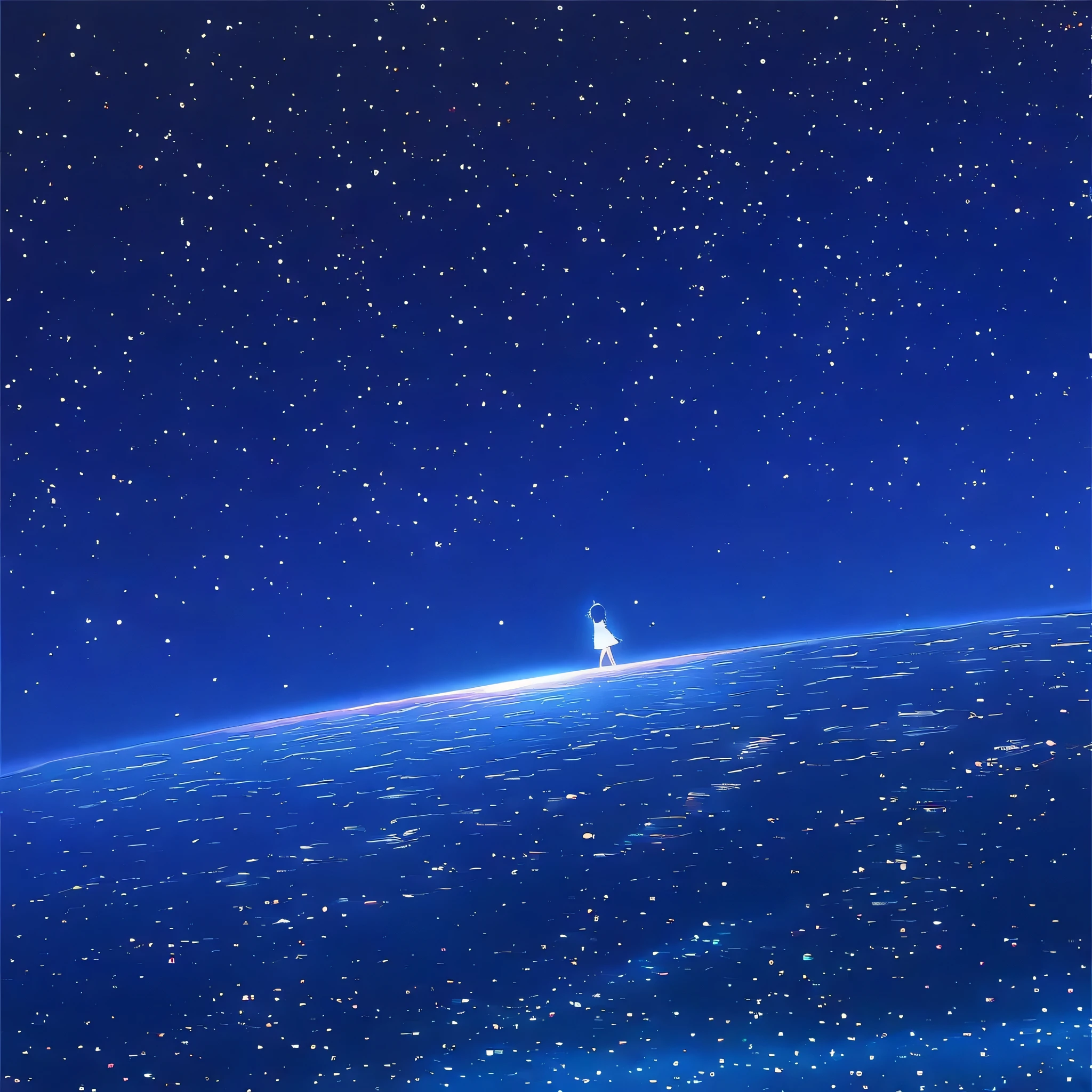Makoto Shinkai、「Spaceの真理」、Space