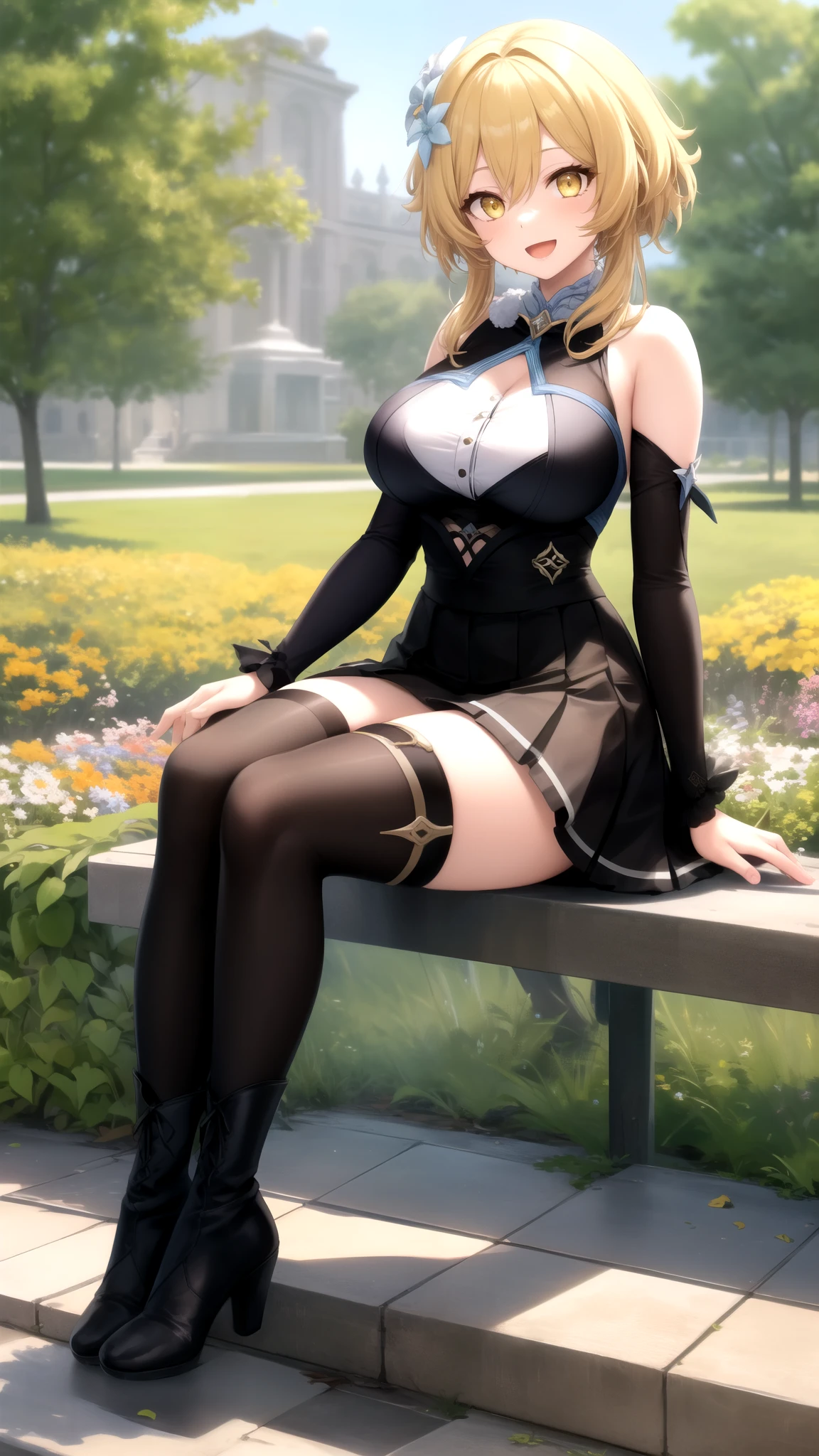 (masterpiece:1.4), (highest quality:2.0),, Curvy but slender body, ((adult woman:1.8))、perfect eyes, perfect face,The exact number of fingers、Exact number of legs、Exact number of arms、bangs, perfect lighting, 1 girl,((Slender woman:1.8))，（white garter belt）、Nipple exposure、,breast milk、long nipples、big breasts、beautiful big breasts(erect nipples:1)、sexy look、restraints（ironwork）stockings、detailed outdoor background, compensate, eye shadow, thick eyelashes, fantasy, looking at the viewer, whole body、blue sky、Bright and beautiful face、young and white shiny skin,、the best beauty、the most beautiful black hair in the world、thin hair、short hair（inward curl hair）、Shining beautiful Bangs、big blue eyes、the most beautiful girl in the world、Very detailed CG, (perfect hands, perfect ???????),embarrassed look、sexy look、mouth half open、whole body、sexually excited look、16k、One earring in each ear、leaning forward