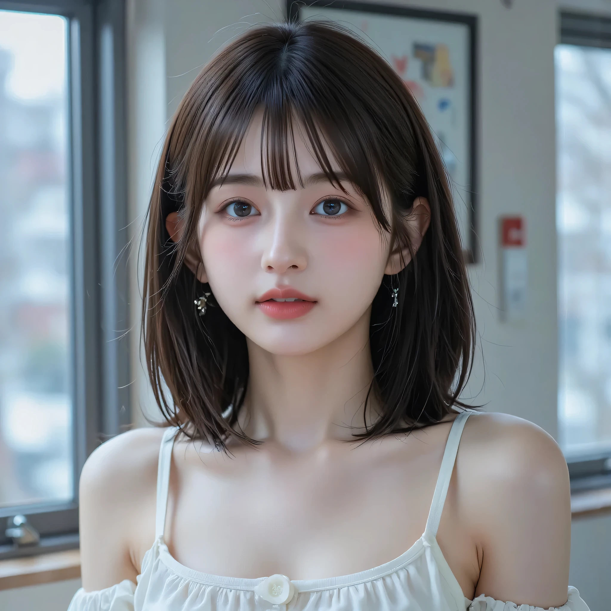 ( super real), (Awareness-raising), ( high resolution), (8k), ( very detailedな描写で、 ), (), ( beautiful detailed eyes), (Highest Qualityの), ( Ultra Details from), (masterpiece), (Wallpaper), ( detailed face), (beautiful smile )、(Beautiful appearance)、 {{Beautiful woman with medium bob cut hair 、bungsピアス}}、solo、(((Cute Japanese Beautiful Girls )))、 realistic skin 、 Medium Bust with Cleavage 、
(very detailed},、{Highest Quality}, {Super High Quality}, {最high resolution}, {{{sharp focus:pupil}}, {{16k}}, {{Realistic and Stunning Japanese High School Student Portraits: 2.0}}}, ((bust up:2.0))), {{happy smile: 2.0}}, {detailed faceの描写}}, {{detailed eye description、Big eyes with double eyelids}}, {Thick Lips:Lipstick}, dark haired、黒いpupil}}}, {Naked High School Girl、Frilled Miniskirt Dress:18 years old:white skin:chest}}, {{fairy style costume}}, {{Unreal Fairytale Space}}, {{))), {Very Fantastic Depth of Field Photos}}, {{{bungsを整えたボブヘア:Home Cut:bungs}}}, {{viewers}},