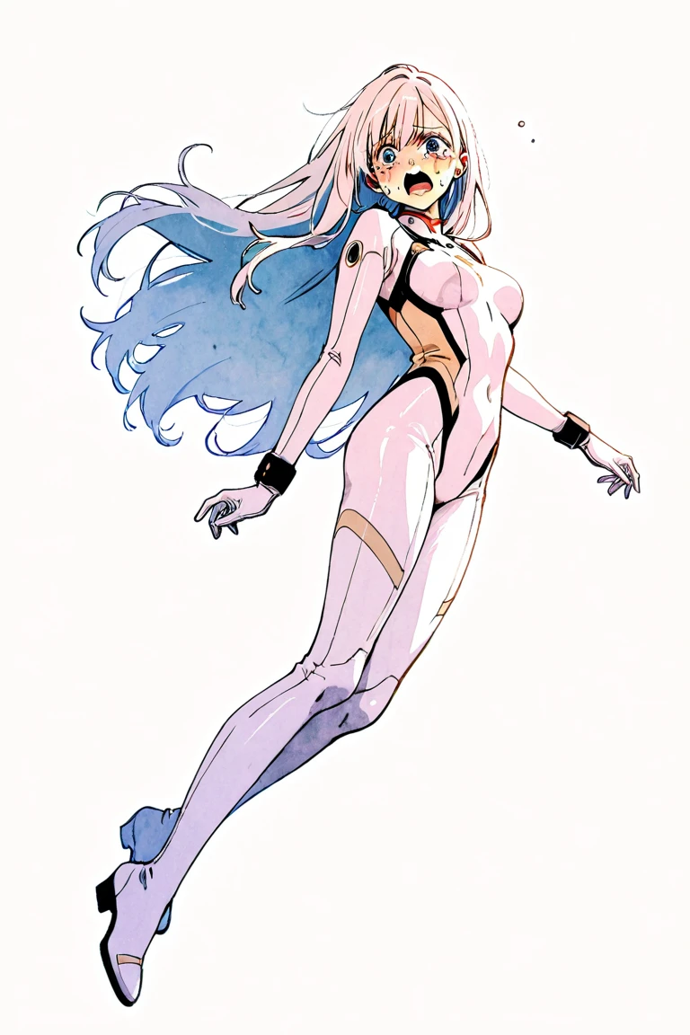 (lineart), (cute), beautiful, beautiful eyes, sexy, slim, curvy body, (loli), (high-quality), (masturbating)