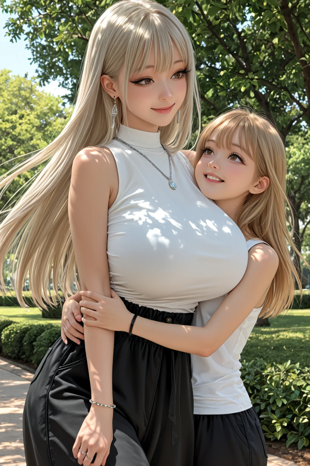 ((NSFW_STILL_SHOW、David Hamilton、Exposed:1.25))、Oppai-Loli Twins、{(Strong wind|Floating Blonde hair)}、{((From Below:1.2|FullBody:1.2))}、Wide Shot、((Masterpiece:1.2, Photorealsitic:1.37))、8K Bestquality、((Detailed KAWAII Face))、Bright Shining Perfect eyes、zydG、{(Childish|Gigantic Cleavage:1.37)}、(Detailed open crotch、Detailed Oily Porcelain skin textures)、No Underwear:2、extremely detailed、Flowers、Transparent celestial robe、{Dark Red Leather High Collar|Red lip}、Smooth shading、Soft Lighting with many Follow lights、clear focused、bokeH、{ssmile|perplexed|seductiv|Flower wreath|Princess Tiara}、forest lakeside、(Light Particles:1.2, Lens Flare, Luminescent Particles:0.6、Fantastic atmosphere:1.2)、