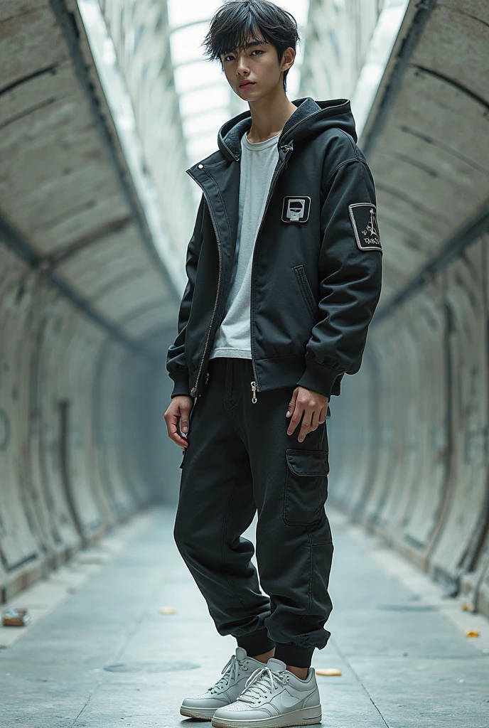 (photorealistic:1.4), (masterpiece, sidelighting, finely detailed beautiful eyes: 1.2), masterpiece*portrait, realistic, 3d face, glowing eyes, boy, male, shiny silver hair, spiky hairstyle, messy hair, red eyes, novelty, white shirt with black tie, gray best with ornament, lustrous skin, solo, vampire, wine in glass, blood splatter, swirling black light around the character, depth of field,black light particles,(broken glass), sitting on floor beside a sofa,