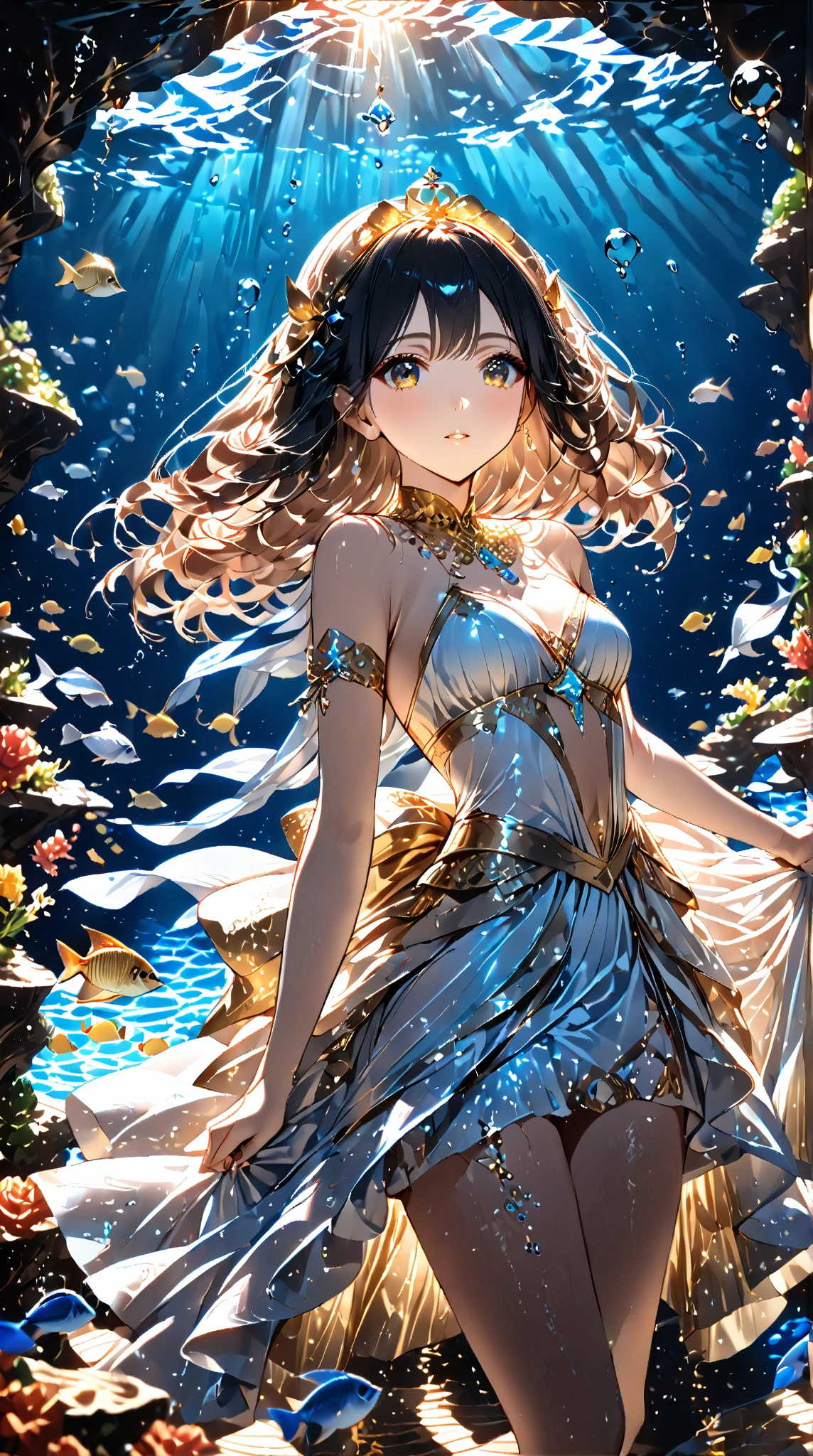 girl, dancing on the beach, sea, sky, moon, realistic, detailed background, (masterpiece, best quality, perfect composition, very aesthetic, absurdres, ultra-detailed, intricate details, Professional, official art, Representative work:1.3), (Animagine:0.01)