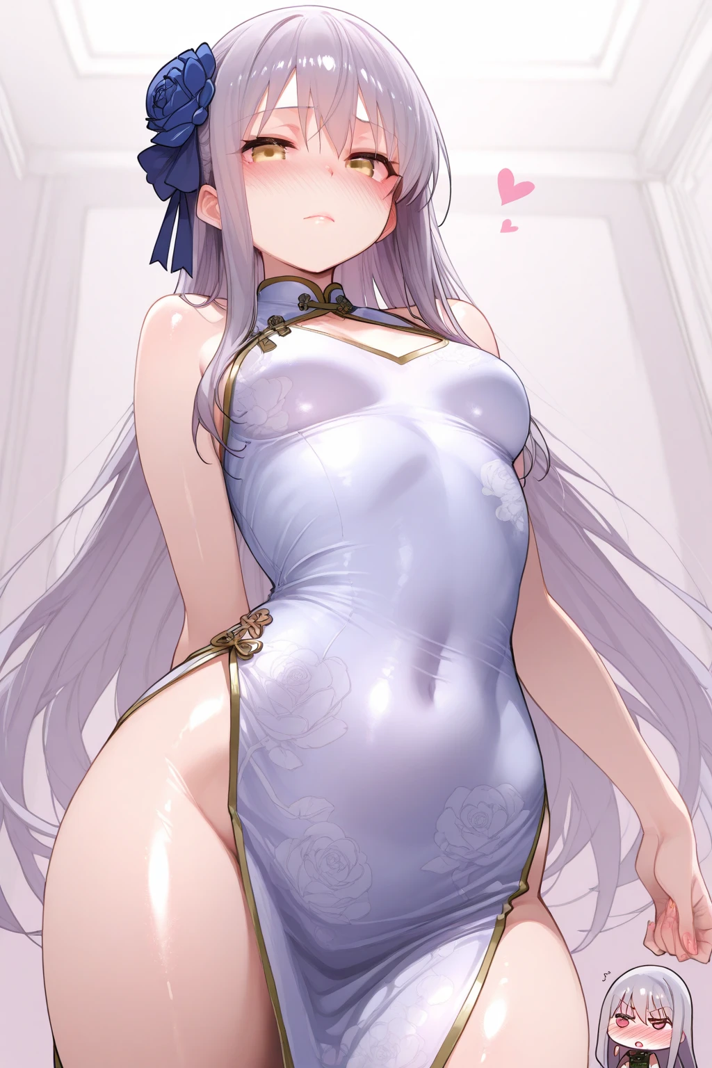 Woman in see-through white dress sitting in flower field, Ethereal and dreamy, Ethereal beauty, a stunning young Ethereal figure, dreamy and Ethereal, white hime cut hairstyle, Ethereal!!!!!!!, Ethereal fairytale, Beautiful maiden, pale snow-white skin, Ethereal!!!, by Torii Kiyomoto, fairycore, very Ethereal, extremely beautiful and Ethereal、there is a bouquet of Flowers that is sitting on a chair, colourfull Flowers bouquet, bouquets, ❤🔥🍄🌪, bouquet, colorful Flowers, Bright and soft colors, colorful pastel, Bright pastel colors, Bright pastel colors, in pastel colors, colourfull pastel, beautiful Flowers, beautiful colourfull, Flowers!!!!, colourfull, In beautiful colors, 🌸 🌼 💮、Woman in blue dress standing on wall, translucent dress, transparent gray dress, sexy gown, with a thin waist, long gown, long-one-piece dress female, Full length view, fantasy dress, low cut dress, opened dress, wearing long gown, see through dress, fantasy long intricate gown, long-one-piece dress, gown, wearing an evening gown, femme, gorgeous woman