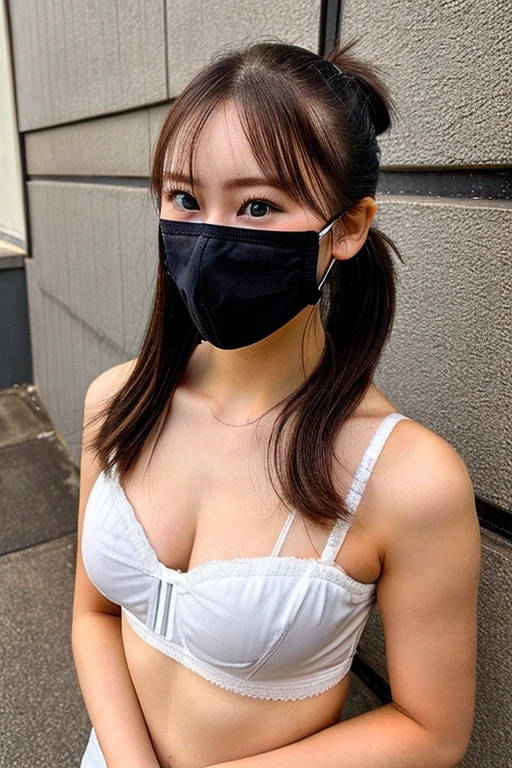 Cute rainbow dress、Chest opening、Real Beauty、、Face masks