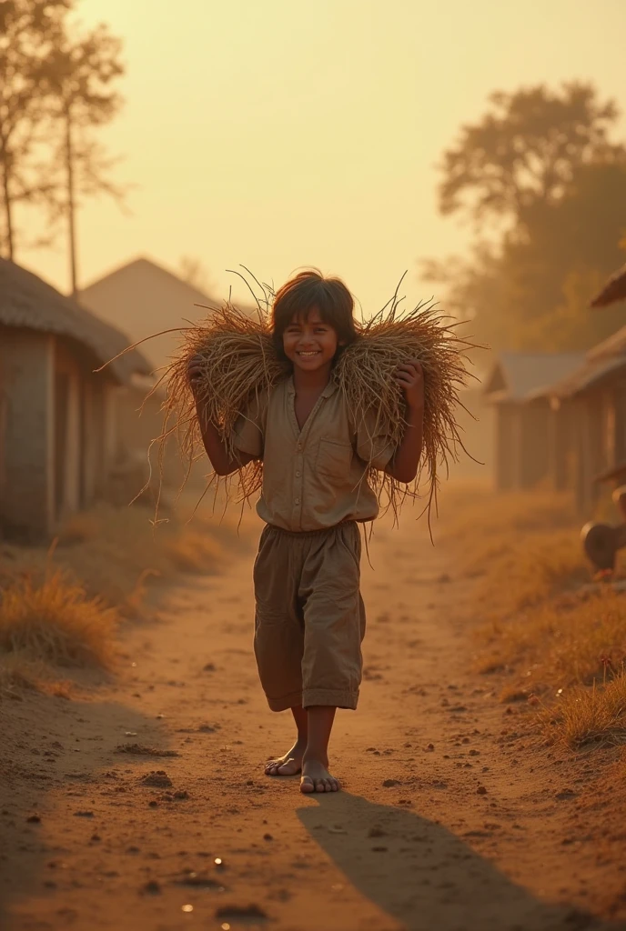 A boy he is poor