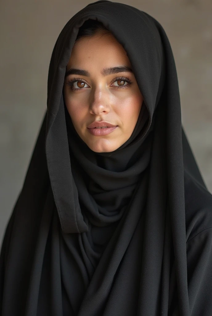RAW photo, body photo of beautiful 16 y.o girl teenager, hijab, cute face, wearing black abaya, slight smile, hard shadows, cinematic shot, dramatic lighting, realistic, curvy, hyper realistic, 8k, real shot, perfect body, pose, body posture, instagram lut, professional camera, professional, photography, super detailed, high detailed, symmetrical face, full lips, flawless skin, detailed face, pakistani, detailed eyes, detailed skin, shadow, sunkissed, little sunlight, full body photo, full body,