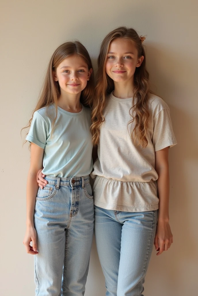 2heads, two headed girl, (a 30 year old woman and a 9 year old child:1.5)