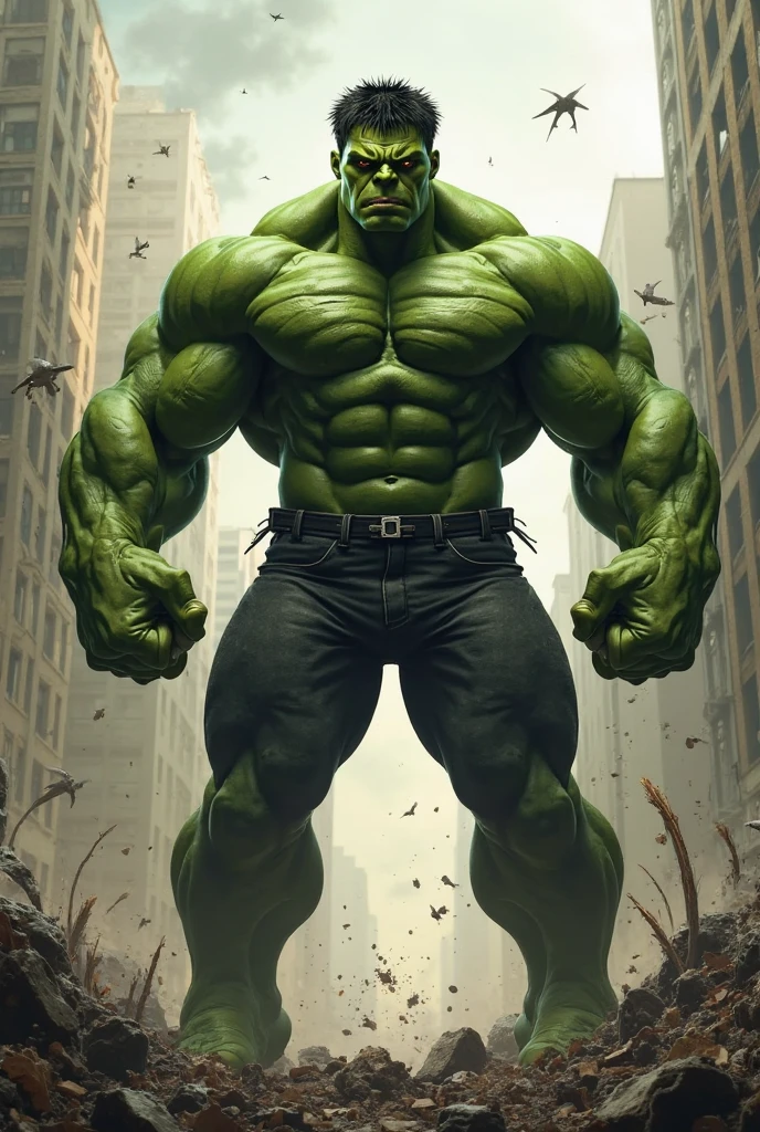 Create a cover image for a supplement company called Hulk Pills