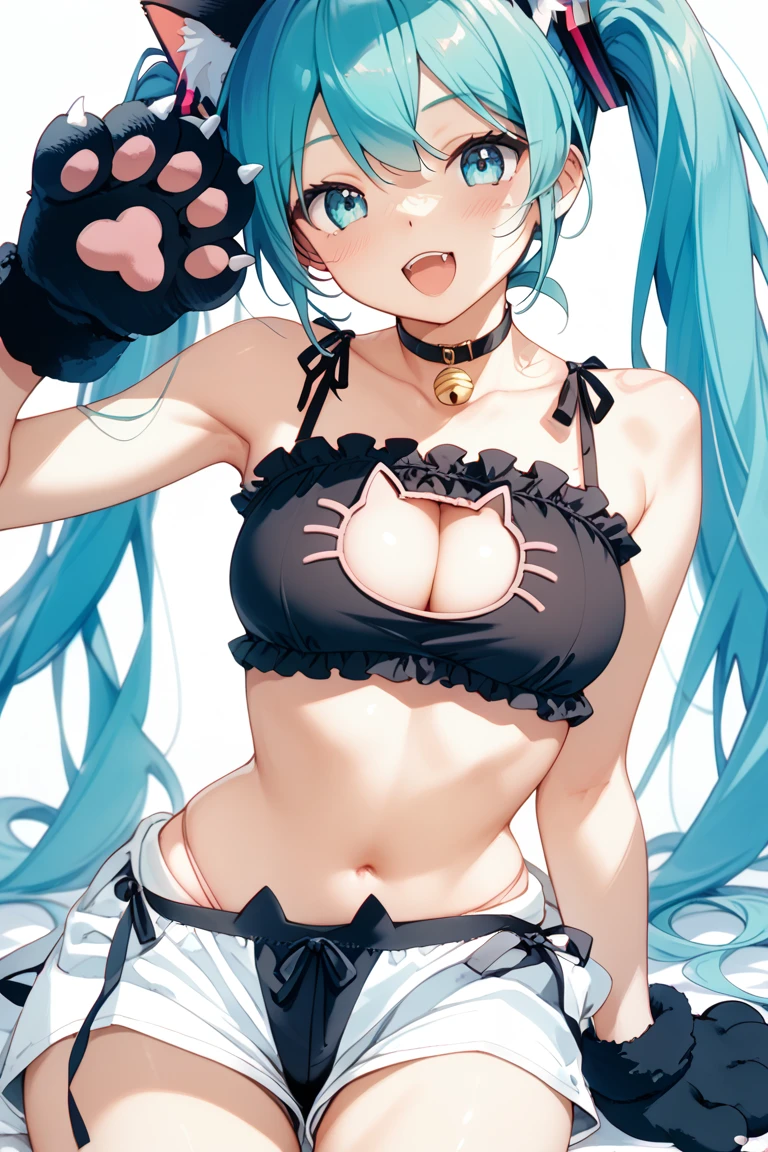 Anime Kawaii sexly Perfect Slim sensual body large breast and huge thighs, An intricate and highly detailed illustration of anime (Young girl) breasts big，Lop，sports attire，bra，clavicle，へそ，，a skirt，smiling, sweetheart, sexly :1.2)(Clean the skin)(glad)][(clothes inspired by &to quote;MINNIE&to quote;) , ILLUSTRATION FOR CHILDREN , clean backdrop]